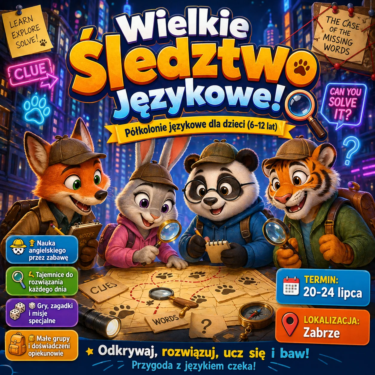 Półkolonie językowe Zabrze